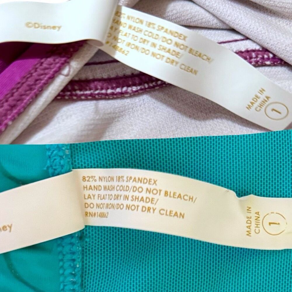Torrid Disney The Little Mermaid Ariel Purple Wireless Bikini Top & Swim Bottom - Picture 11 of 14
